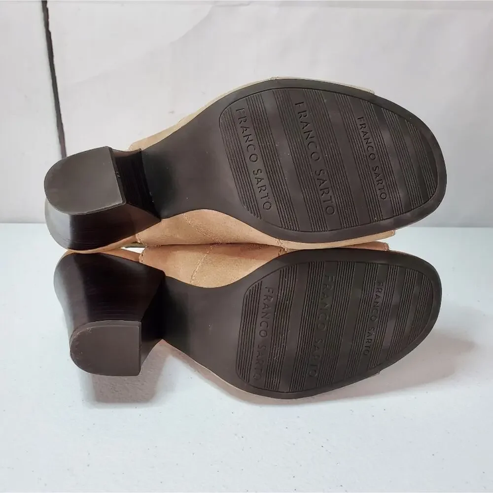 Franco Sarto Talia Lace-Up Slingback Sandals 8.5 - Picture 7 of 11